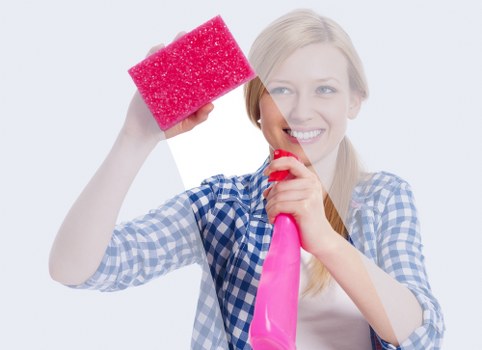 Wet floor safety measures during carpet cleaning