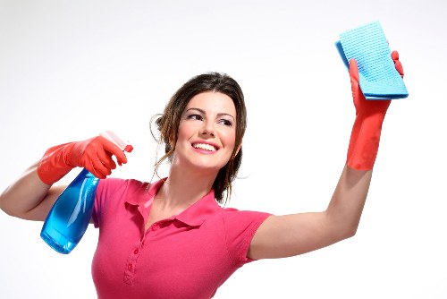 Deep carpet cleaning equipment used in an EC1 property